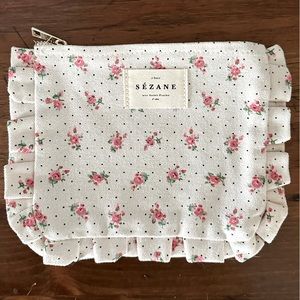 NWOT Sezane Cloth Pouch